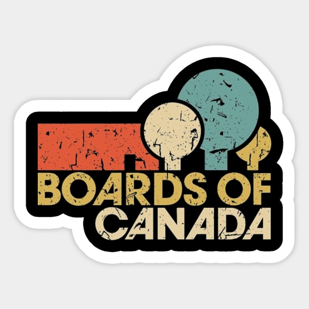 boards of canada Sticker by one tap